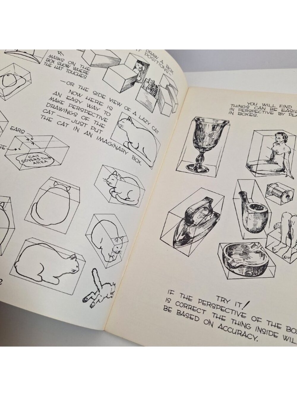 Perspective Drawing Ernest Norling Walter Foster Art Book Vintage - Picture 5 of 9